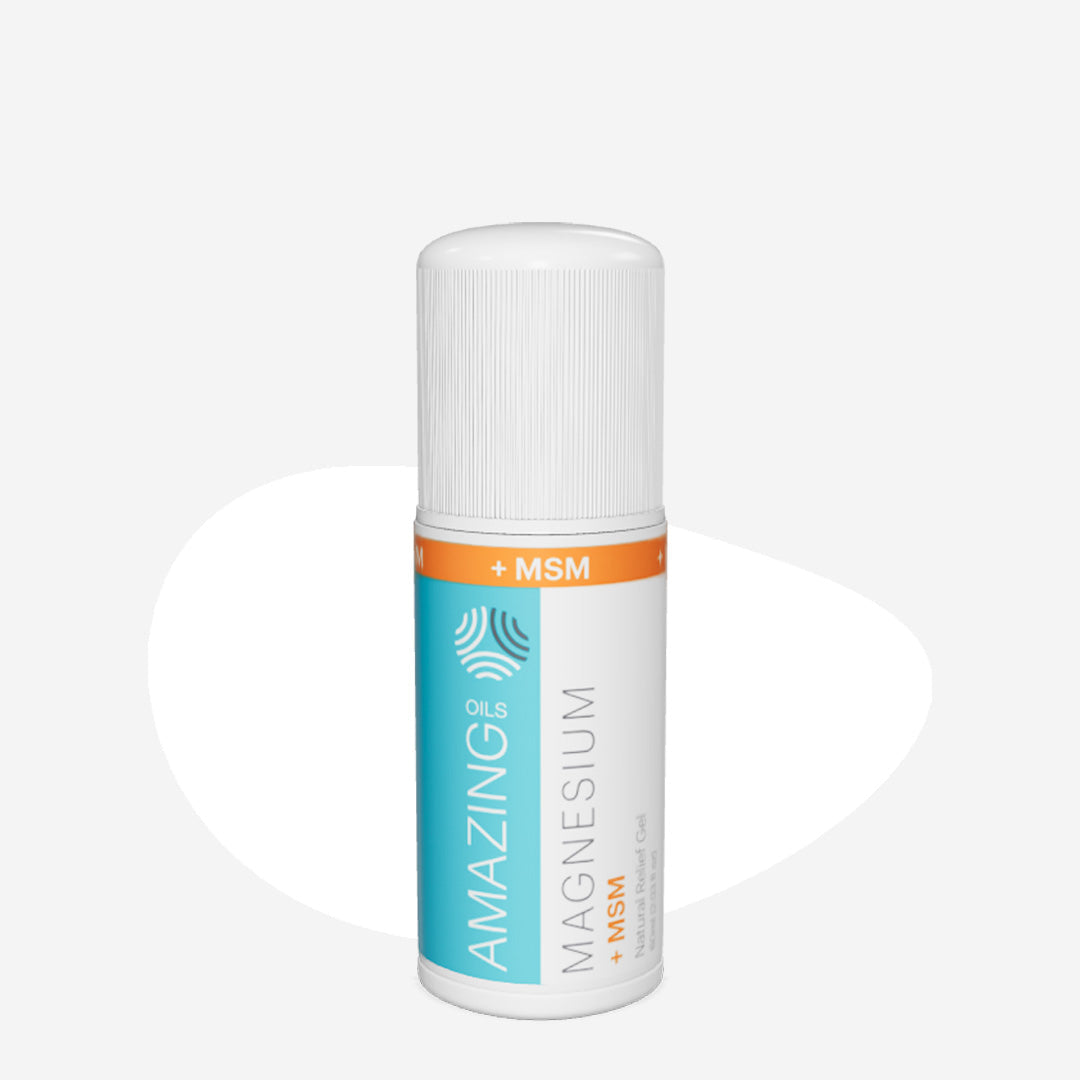 Amazing Oils Magnesium + MSM Gel Roll On