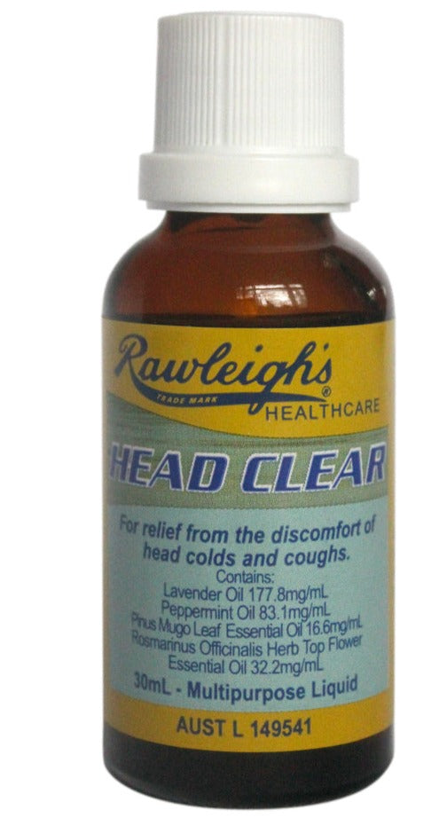 Rawleigh’s  Head Clear - 30ml